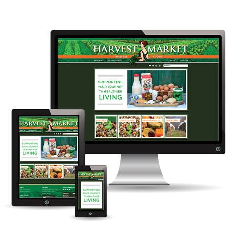 Harvest Market Website