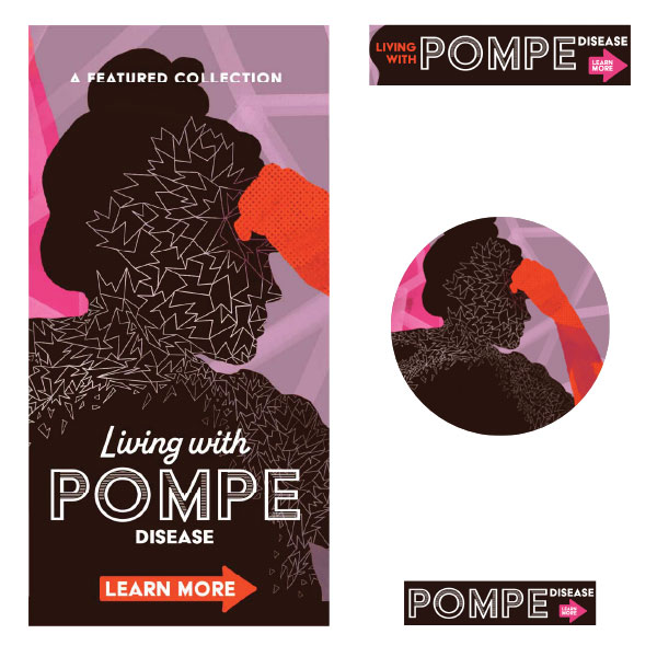 Living with Pompe disease campaign