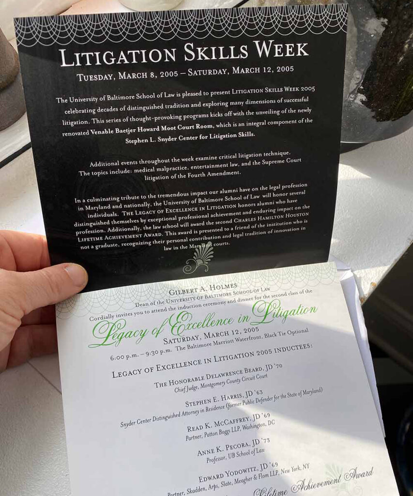 Litigation Week Invitation 2